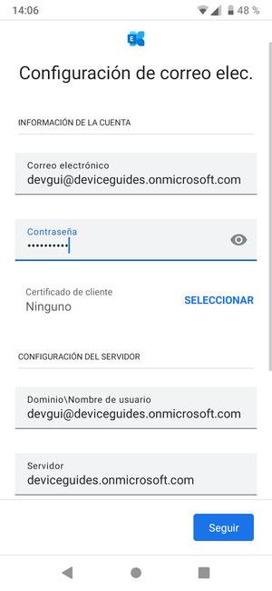 Introduzca su contraseña