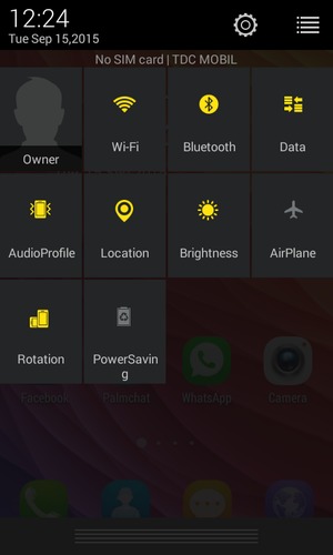 Turn off Wi-Fi and Bluetooth