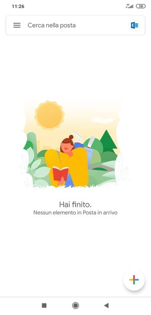 Il tuo account è pronto per l'uso