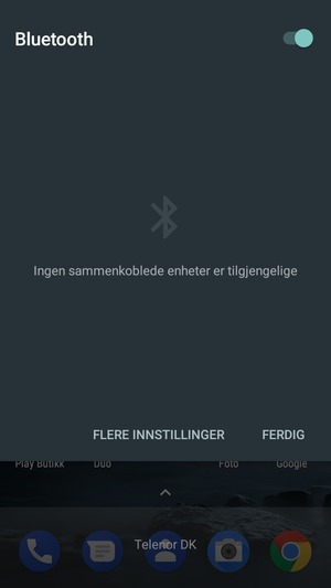 Slå av Bluetooth