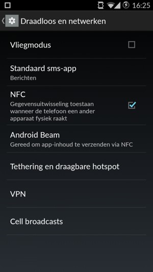 Scroll naar en selecteer Tethering en draagbare hotspot