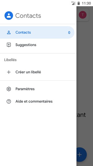 Sélectionnez Paramètres