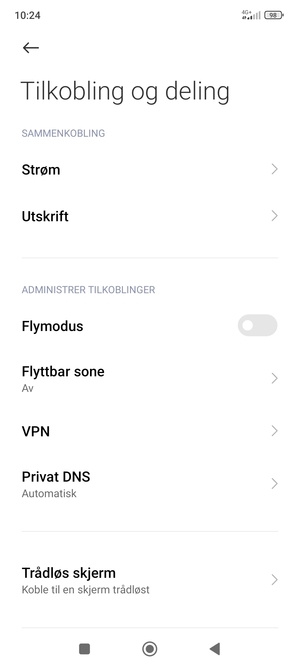 Velg Flyttbar sone