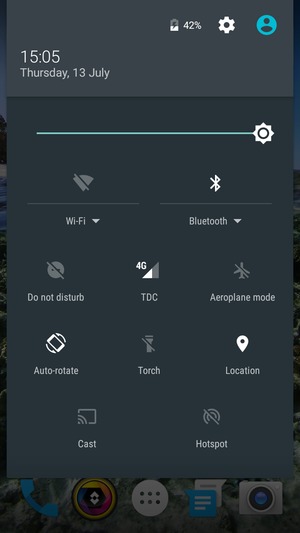 Turn off Bluetooth