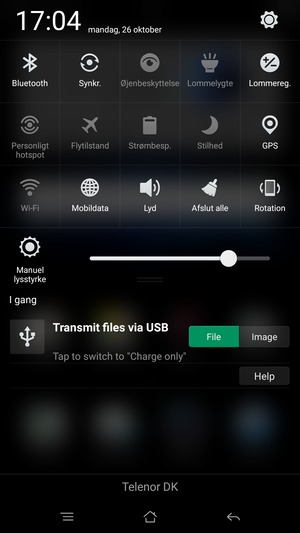 Slå Bluetooth fra