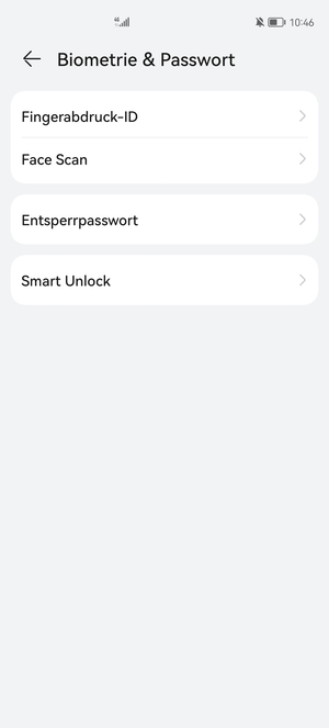 Wählen Sie Entsperrpasswort