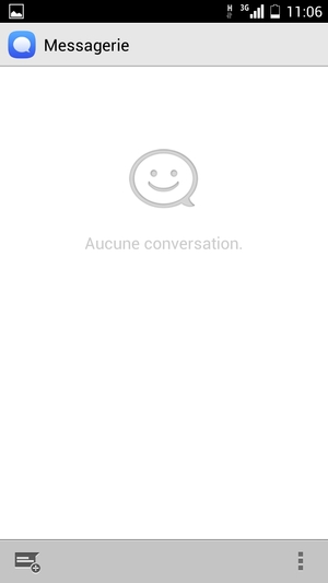Sélectionnez le bouton du Menu