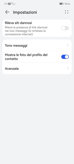 Seleziona Avanzate