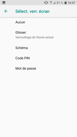Sélectionnez Schéma