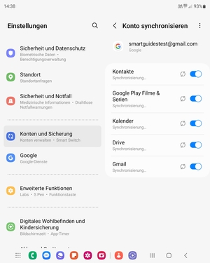 Ihre Daten werden synchronisiert