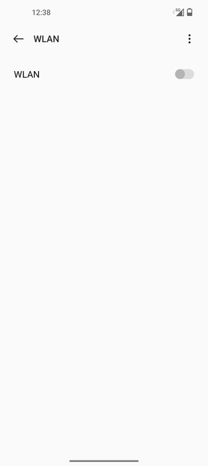 Schalten Sie WLAN ein