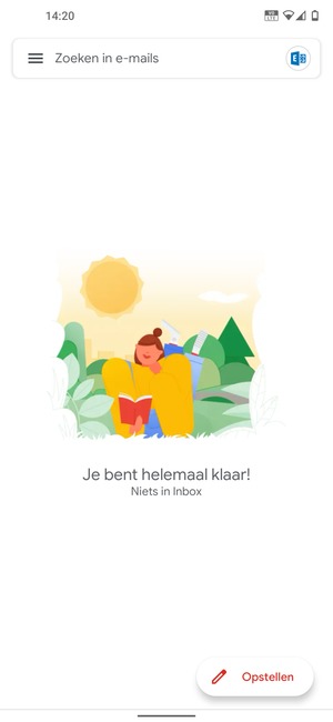 Uw account is klaar voor gebruik