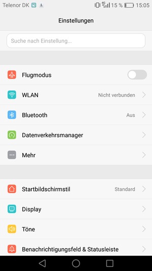 Wählen Sie WLAN