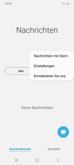 Wählen Sie Einstellungen
