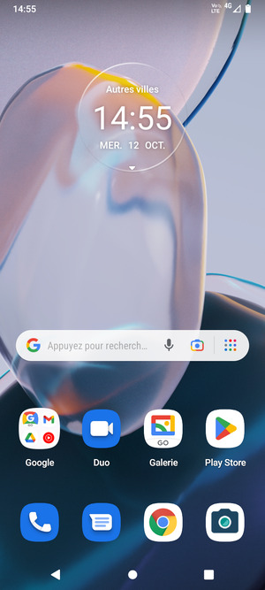 Sélectionnez Google