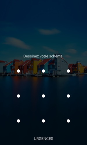 Votre téléphone est maintenant sécurisé par un écran de verrouillage