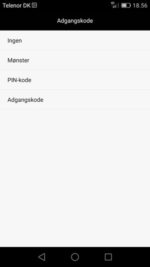 Vælg Mønster