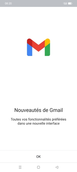 Sélectionnez OK