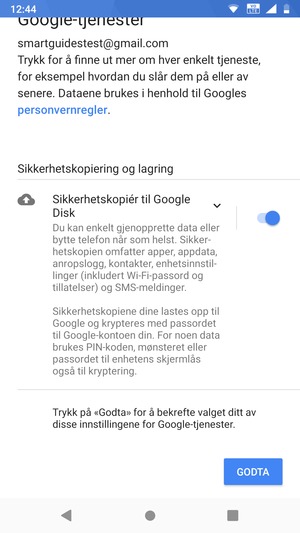 Velg GODTA