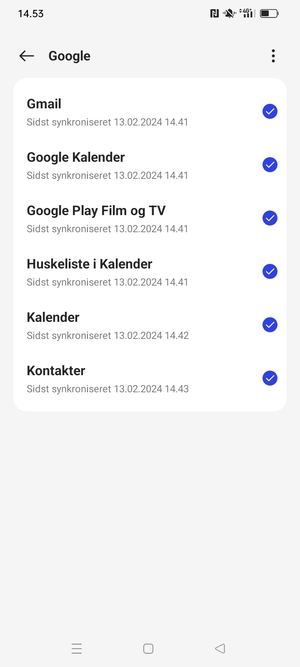 Vælg Menu-knappen