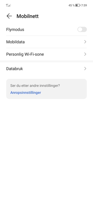 Velg Personlig Wi-Fi-sone