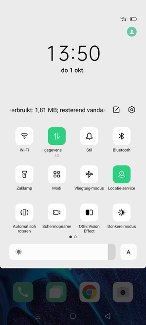 Schakel Locatie-service uit