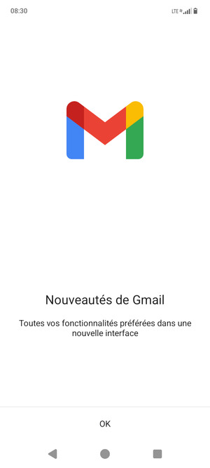 Sélectionnez OK