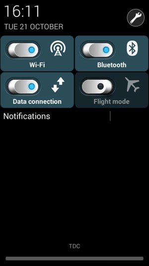 Turn off  Wi-Fi