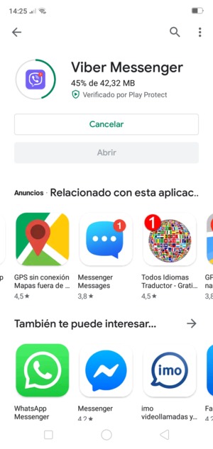 Espere a que el proceso de instalación finalice
