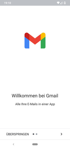 Wählen Sie WEITER