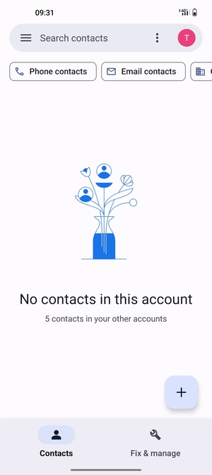 Select Fix & manage