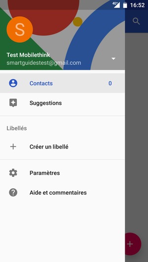 Sélectionnez Paramètres