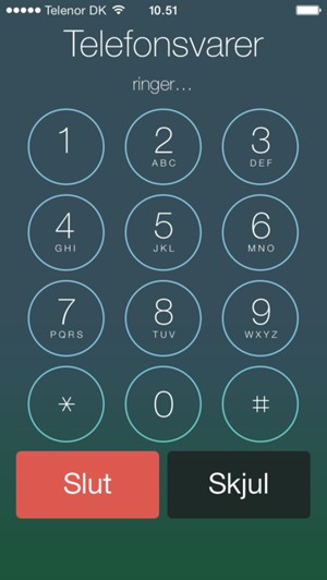 Ringer til Telefonsvarer