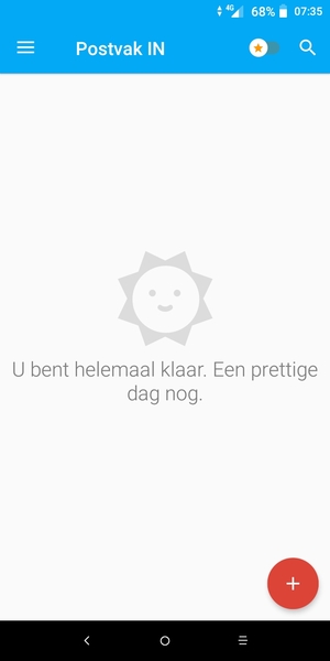 Uw Gmail is klaar voor gebruik