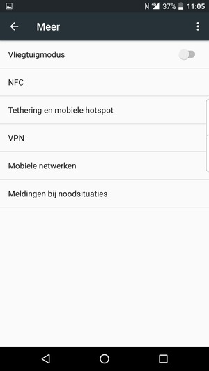 Selecteer Mobiele netwerken