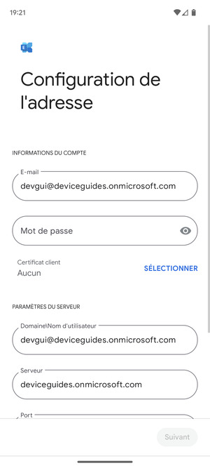 Saisissez votre mot de passe