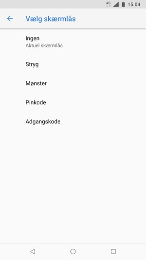 Vælg Mønster