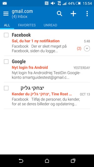 Your Gmail/Hotmail is ready to use