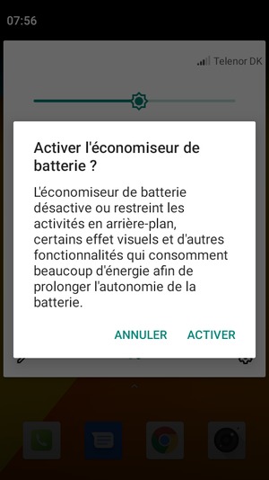 Sélectionnez ACTIVER