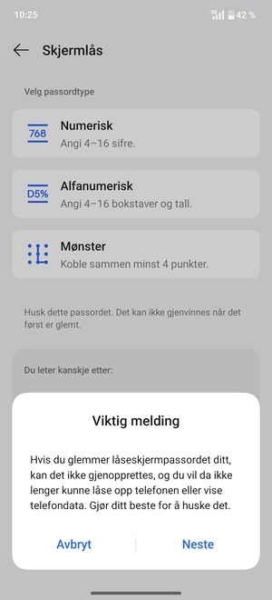 Velg Neste