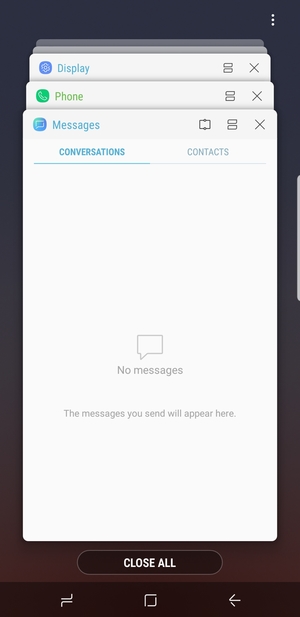 Select CLOSE ALL