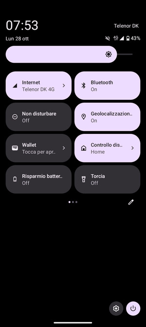 Disattiva Bluetooth