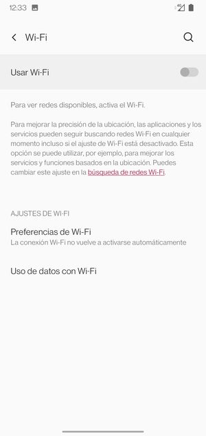 Active Usar Wi-Fi