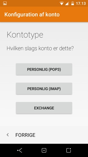 Vælg EXCHANGE
