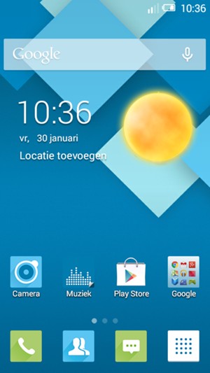 Selecteer Apps