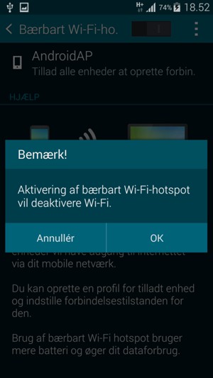 Vælg OK
