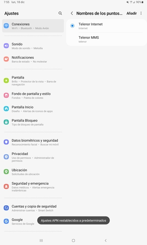 Seleccione Añadir