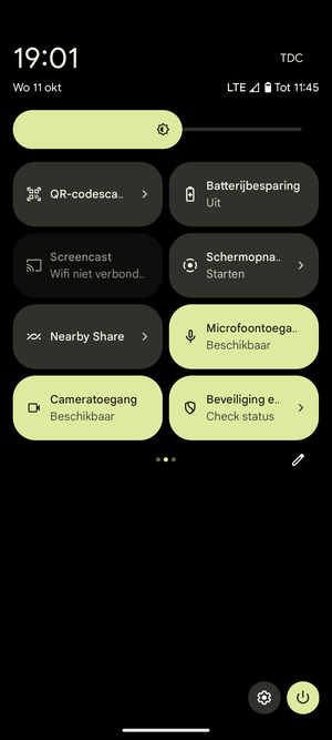 Selecteer Batterijbesparing