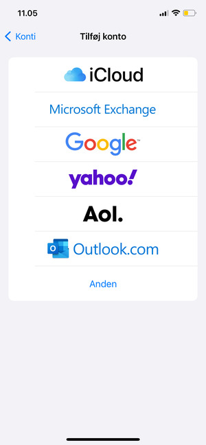 Vælg Anden