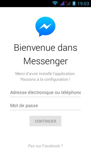 Votre appli est prête à l'emploi